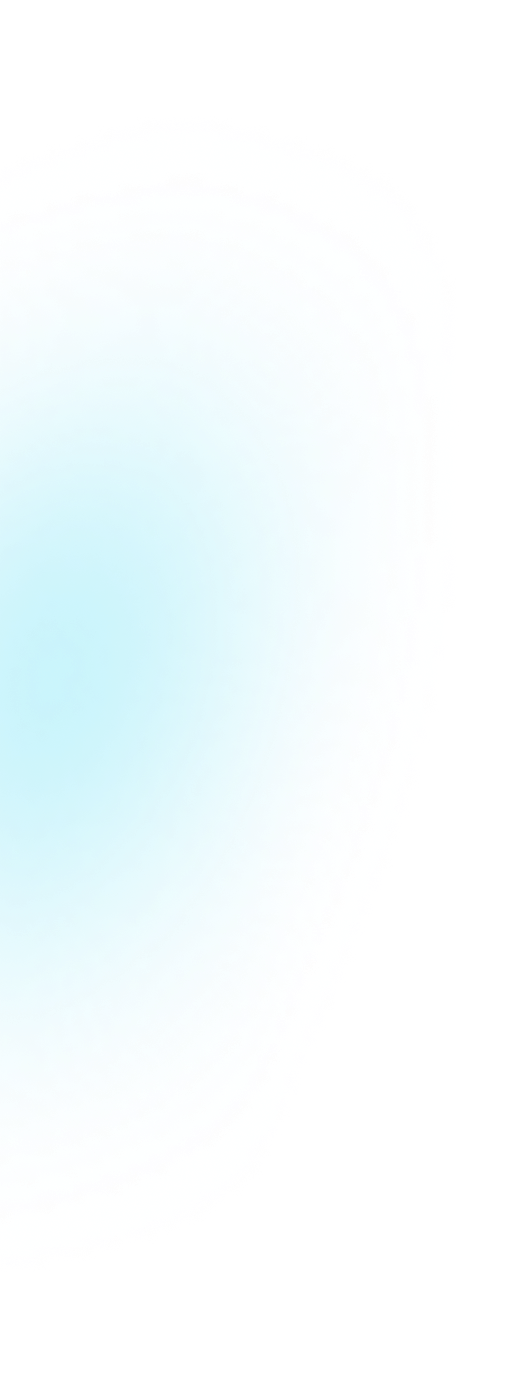 Decorative glow effect - bottom left